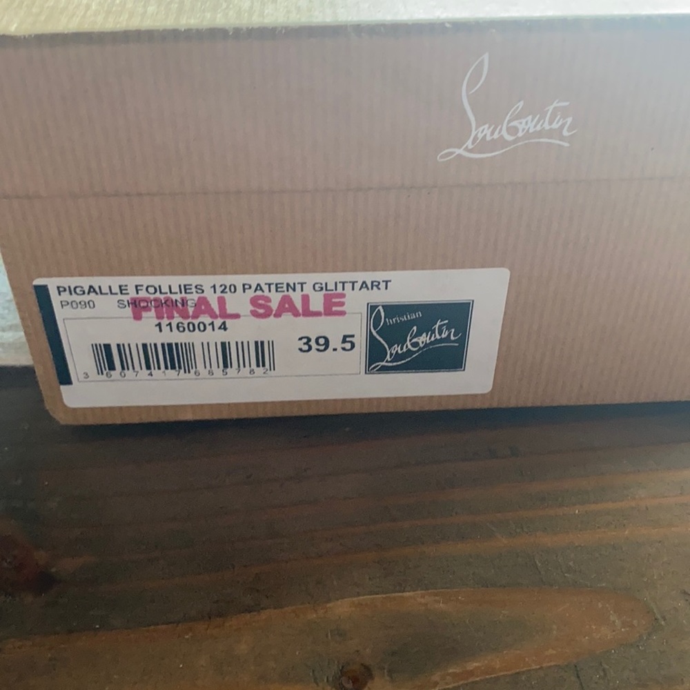 Authentic Follies Christian Louboutin size 39.5